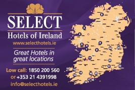 Select Hotels of Ireland map