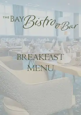 Breakfast Menu at the Bay Bistro
